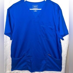 Royal blue Cherokee scrub top